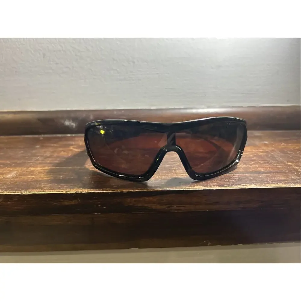 Mens Choppers Motorcycle Riding Outdoors Sports Fire Logo Sunglasses - Black C40